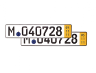 Kurzzeitkennzeichen zum Festpreis ab 69,90 € inklusive 24-Stunden Expresslieferu