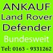 Auto verkaufen Land Rover Defender - Motorschaden & Unfallschaden