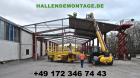 Hallenankauf und Hallendemontage