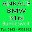 Auto verkaufen BMW 316i - Motorschaden & Unfallschaden