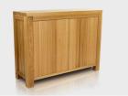 VIOLA KOMMODE EICHENHOLZ TRANSPARENT LACK MASSIVHOLZ BLUM-BESCHLÄGEN 120x50x78cm