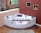 Badewanne Jacuzzi Massage Spa Eckwanne Radio Acryl 152x152x58
