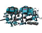 15-teiliges Makita LXT1500 18-Volt LXT Lithium-Ionen-Akku-Combo-Kit