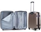 Reisekoffer Carbon 66L Reisetasche Trolley ABS Carbon