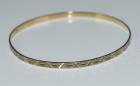 333er-Goldarmreif Durchmesser 6, 4 cm
