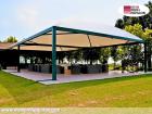 Pavillon 8x8 Überdachung Pagodenzelt Festzelt Pvc Terrassendach Pergola Terrasse