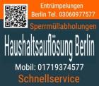 Sperrmülltaxi Berlin 3, 5t. 14cbm pauschal 300 Euro oder 3cbm 80 Euro
