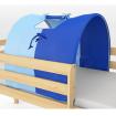 Tunnel Betttunnel Hochbett Bettzelt Spielbett 90x75x75 Delphin