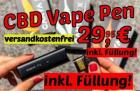 CBD Vape Pen Kit Inhalation nur 29, 95€ frei Haus inkl. CBD-Füllung