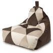 Sitzsack Keiko S Imperia Plush Beanbag Sofa Bodenkissen Dreiecke 8 Farben Sessel