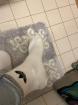 Getragene Socken