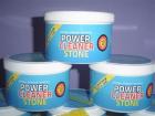 Power Cleaner Stone · LÖST SELBST HARTNÄCKIGEN SCHMUTZ · IST GIFT- UND SÄUREFREI