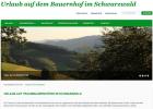 Urlaub auf dem Bauernhof im Schwarzwald