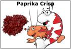 Paprika Crisp / Chips 30g , Futter f. Garnelen , Schnecken und Krebse