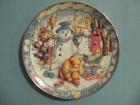 Franklin Mint Sammlerteller Teddy Bear Winter Wonderland Limited Edition