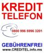 Kredit-Telefon 0800 996 5996 3201 gebührenfrei