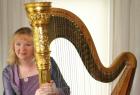 Harfenistin Regina Ederveen für Hochzeit, Konzert u.s.w.