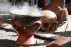 African voodoo Zaubernde (zahlen, nachdem volle Ergebnis)