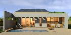 Moderne Villa im mediterranen Stil
