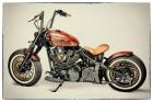 Individuelle Umbauten von Motorrädern. Bobber. Custom.