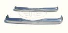 Mercedes W110 Fintail stainless steel bumpers, W 110, 190 c Dc 200 D 230, 190c 1