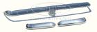 Ford Cortina MK1 stainless steel bumpers, 2 front quarter bumpers and 1 rear bum