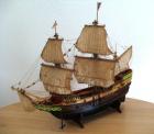 Altes Segelschiffsmodell (Mayflower ?)
