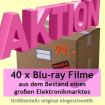 Bluray-Videos aus Saisonwechsel einen großen Elektronikmarktes 