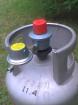 Aluminium-gasflasche propan 11 kg für spanien