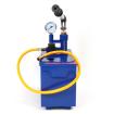 Prüfpumpe Testpumpe mit 10L Behälter blau
