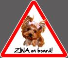 Dog on Board Sticker