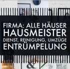 Reinigung mit allen drum und ran
