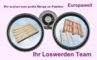 Suchen gebrauchte Europaletten, Einwegpaletten