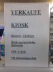!!! KIOSK !!! Besteht seit 50 JAHRE !!! Direkt an BAHNHALTESTELLE