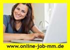 Arbeiten von zu Hause am PC, Job online im Büro, Work frome home