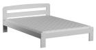 Ehebett mit Lattenrost Jugendbett Gästebett Weiß KBD01