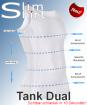 Kräftig Leichtgewicht Körperformendes Shirt für Männer Heren Shapewear