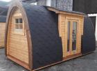 Camping POD Glamping isoliert L480 B240cm Kiefer wohnstatt