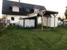 Dauercampingplatz mit Carport und Winterzelt