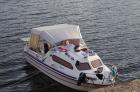 Kajütboot SBM 600 (ähnlich Aqualine 640), Gleiter, 4 Takt 4 Zyl. 70 PS, Trailer