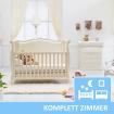 Kinder und Babyzimmer Shabby-Chic in antikweiß (Rinascimento Azzurra)