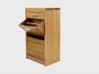 BOOTS SCHUHSCHRANK MASSIVHOLZ EICHENHOLZ BESCHLÄGE BLUM ALUMINIUMGRIFFEN