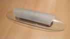 Futuristische Design Deckenlampe in Glas, 2-flammig