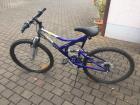 Fahrrad dunkelblau