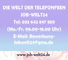 Telefonistin Job Heimarbeit 100%Homeoffice Potsdam und ü-all Arbeit Stellenangeb