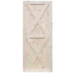 RADEX LOFT XX 60 70 80 90 Holztüren Rohholzflügel mit Knoten