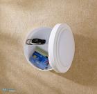 Wandlampe mit integriertem Safe