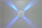 Deltalight - Puk 4 A - Wall Lamp - LED Blue 4x0.5W - 14V-DC - IP20 - Alu Grey - 