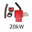 Pelletbrenner 2-20Kw mit 100stufiger Steuerung