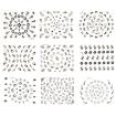 3D Nail Art Sticker 50 Blatt mixed Nailart One Stroke Sticker